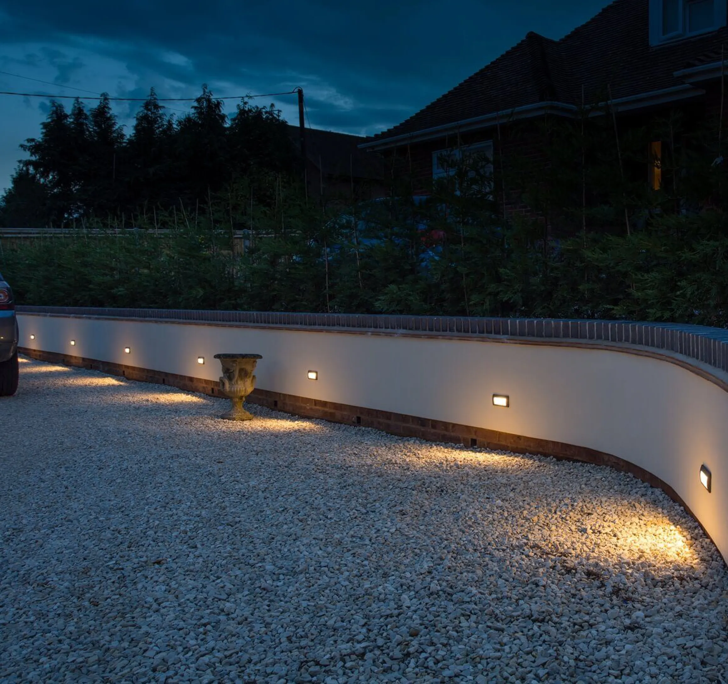 WALL LIGHT RECESSED
